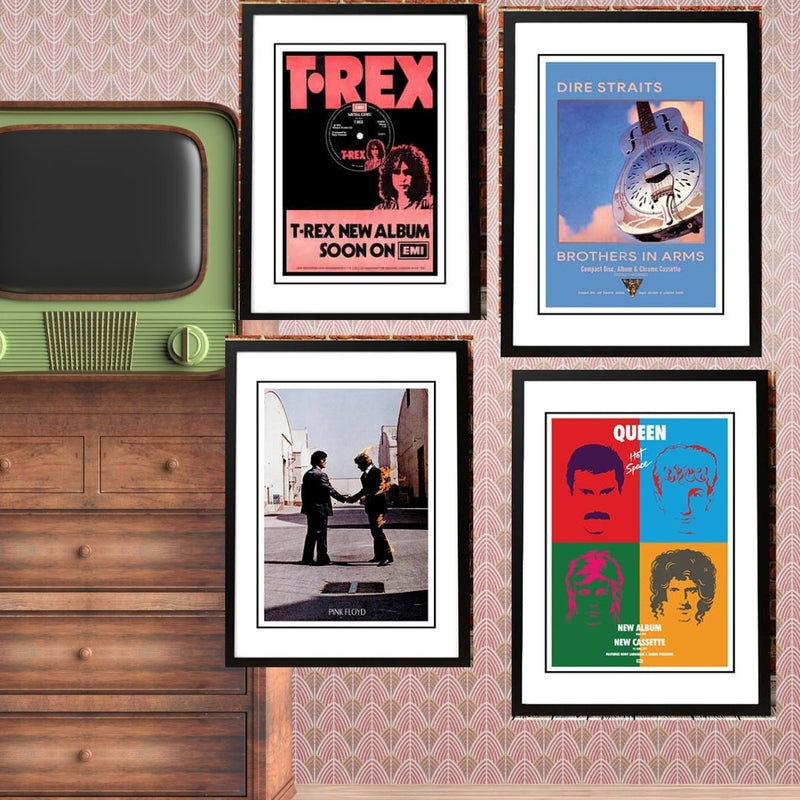 Promotional & Album Posters | Framed Music Memorabilia | OKRetro