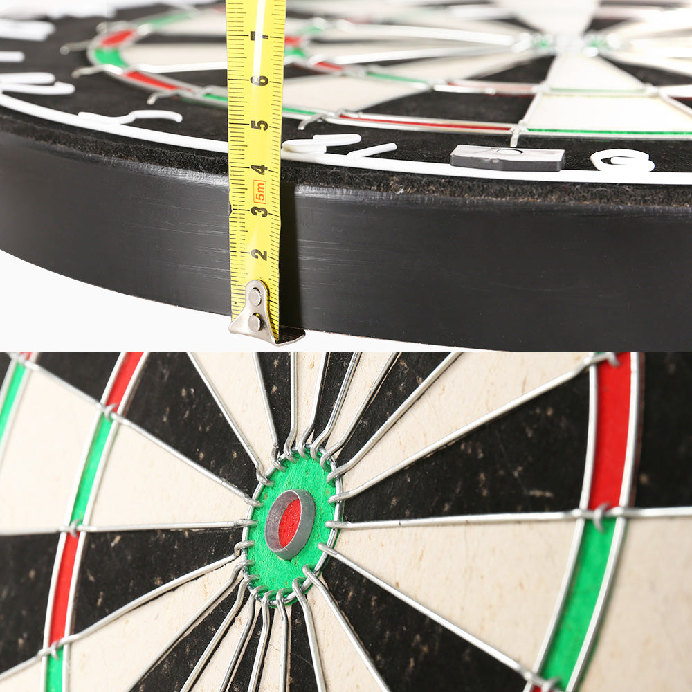 18 Dartboard Dart Board with Steel Darts Competition Party Game"