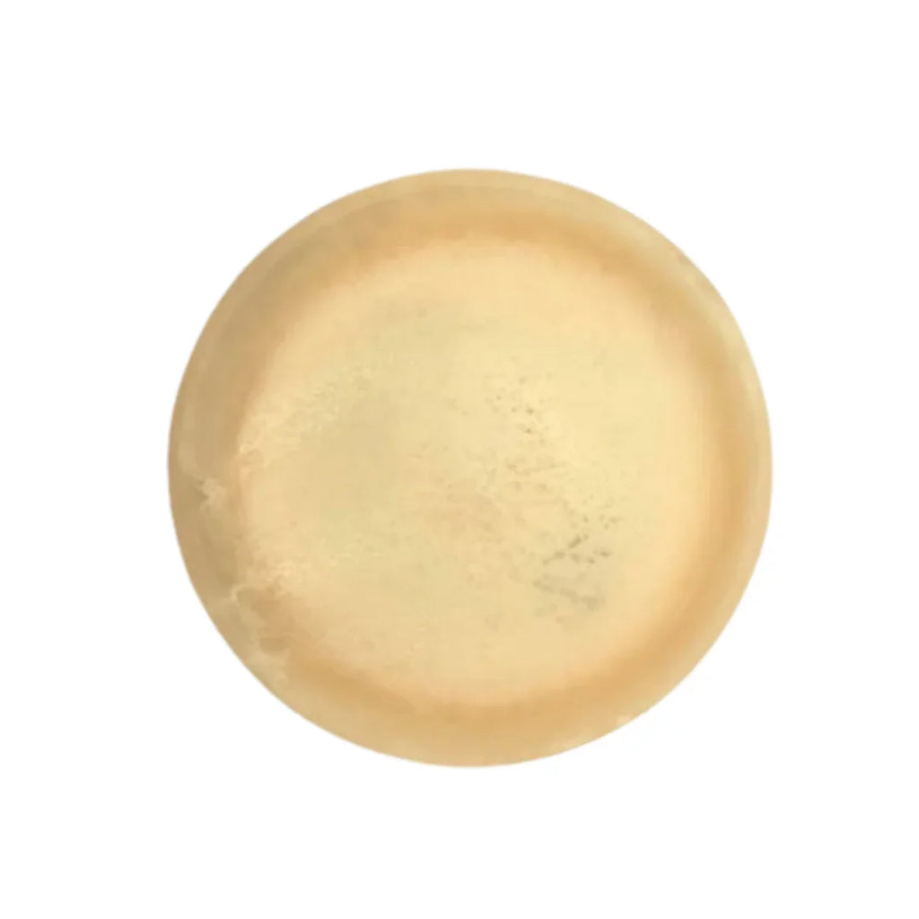 Round plain khakhra snack on white background, crispy Indian flatbread