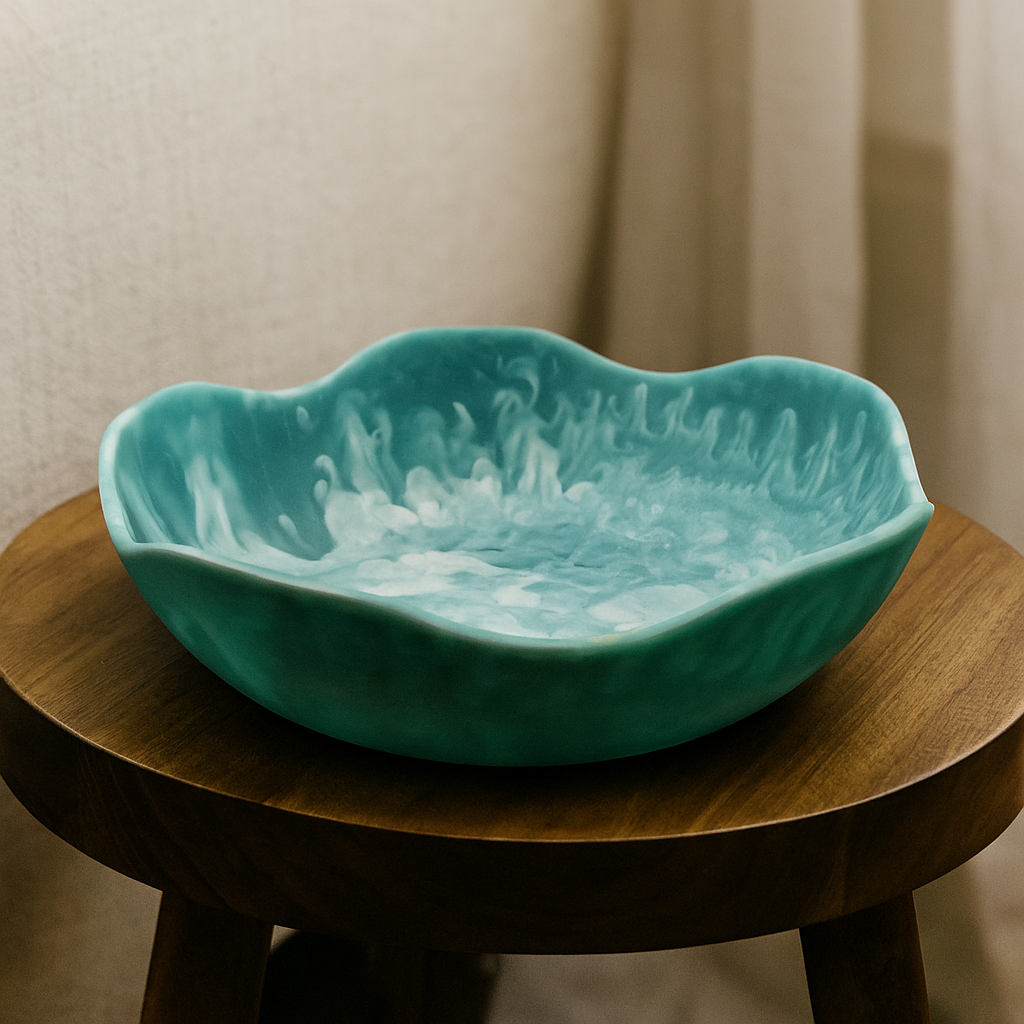 Allegra Bowl Large - Blue/Green