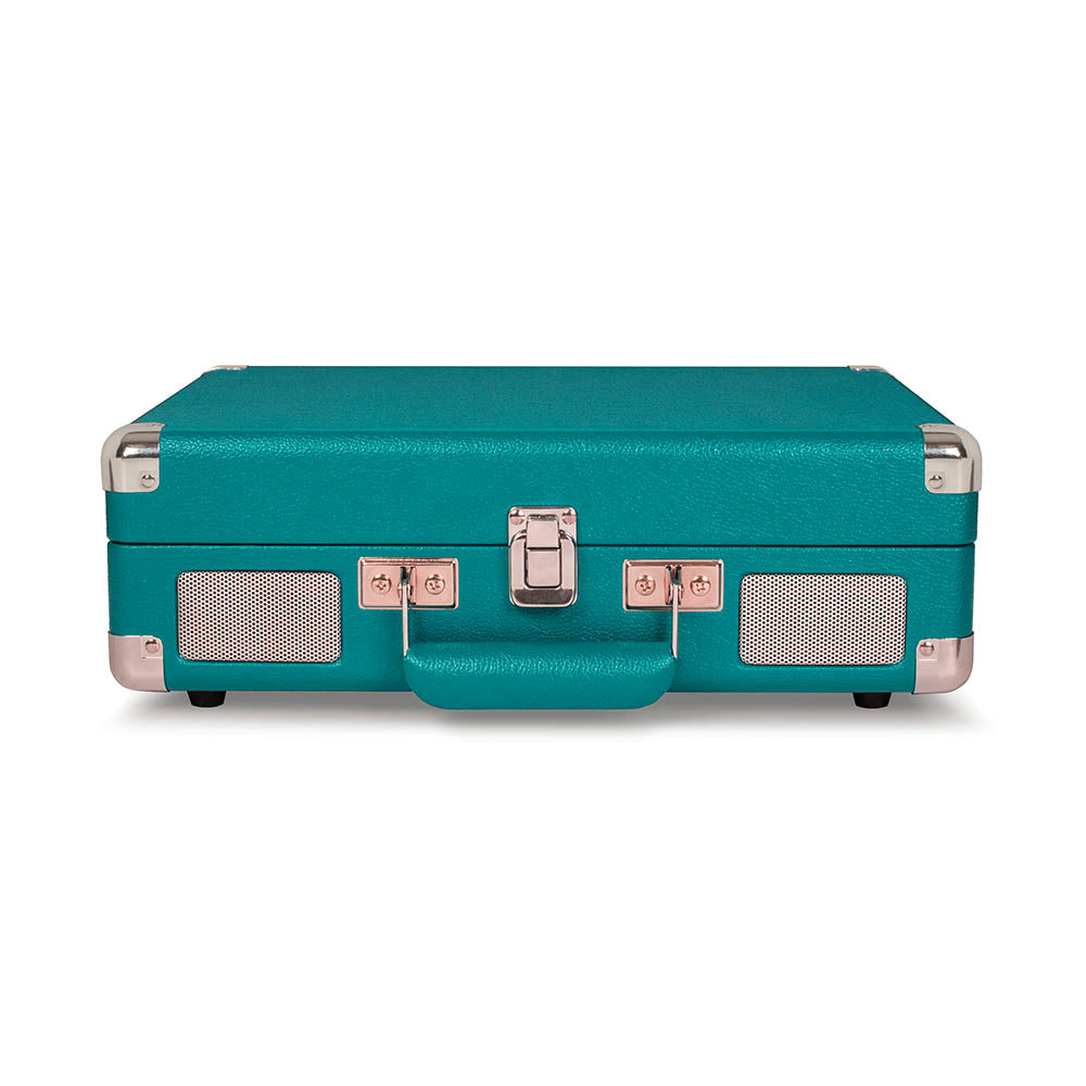 CROSLEY Crosley Cruiser Teal - Bluetooth Turntable & Record Storage Crate