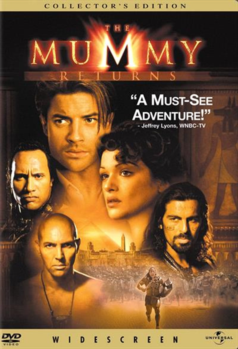 Mummy Returns, The DVD