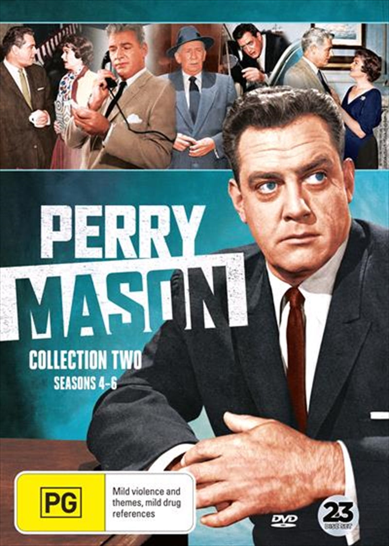 Perry Mason - Collection 2 - Season 4-6 DVD 23 Disc Set