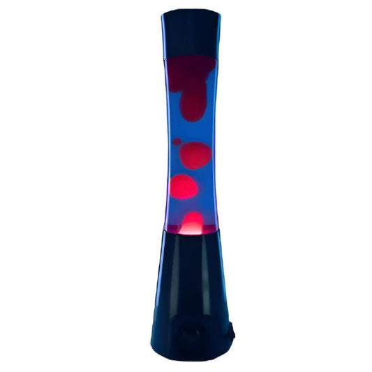 Bluetooth Speaker Lava Lamp Black/Purple/Red Motion