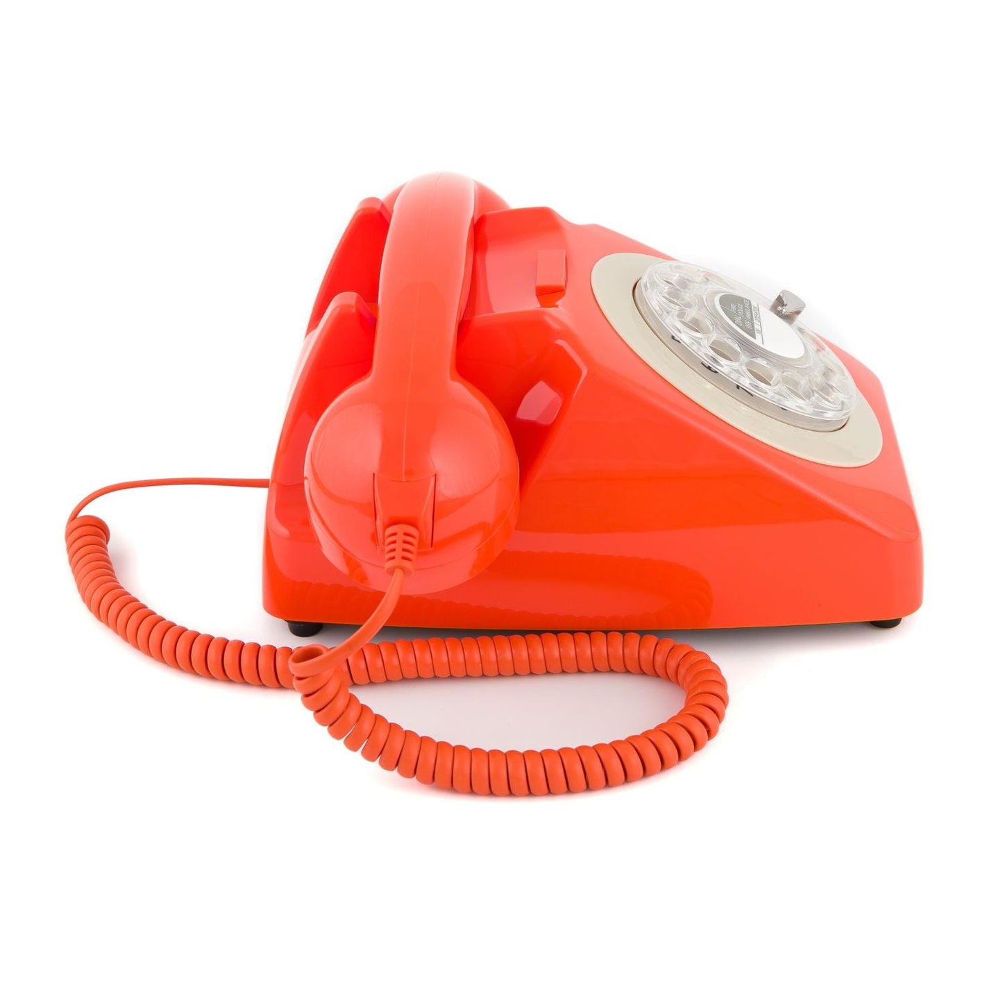 GPO Retro 746 Rotary Telephone - Orange