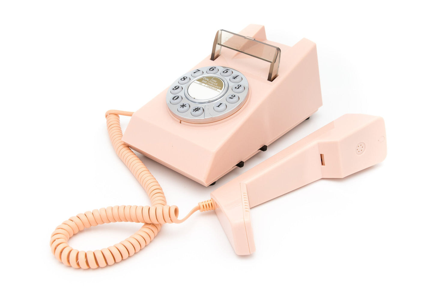 GPO Retro Trim Phone Push Button - Pink