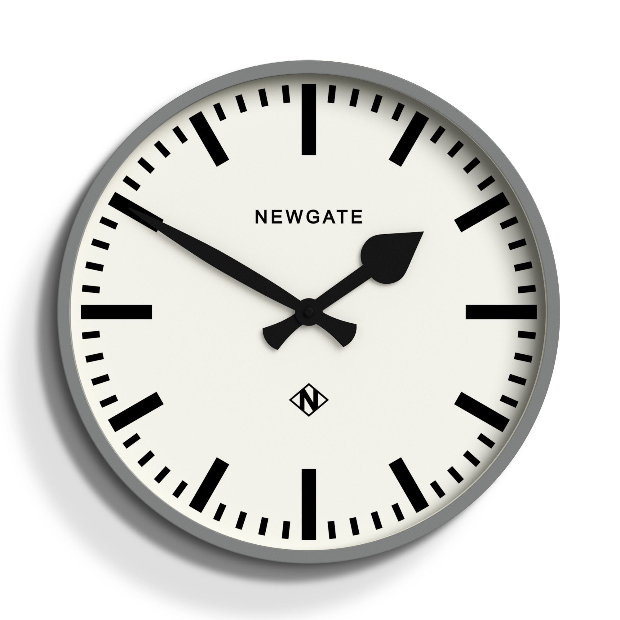 Newgate RailwayWall Clock Grey