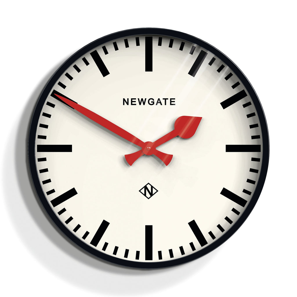 Newgate PutneyWall Clock Clock Black