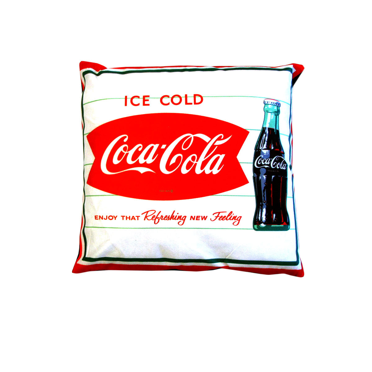 Australian Mancave Retro Cushion Coca-Cola Ice Cold 40 x 40 cm