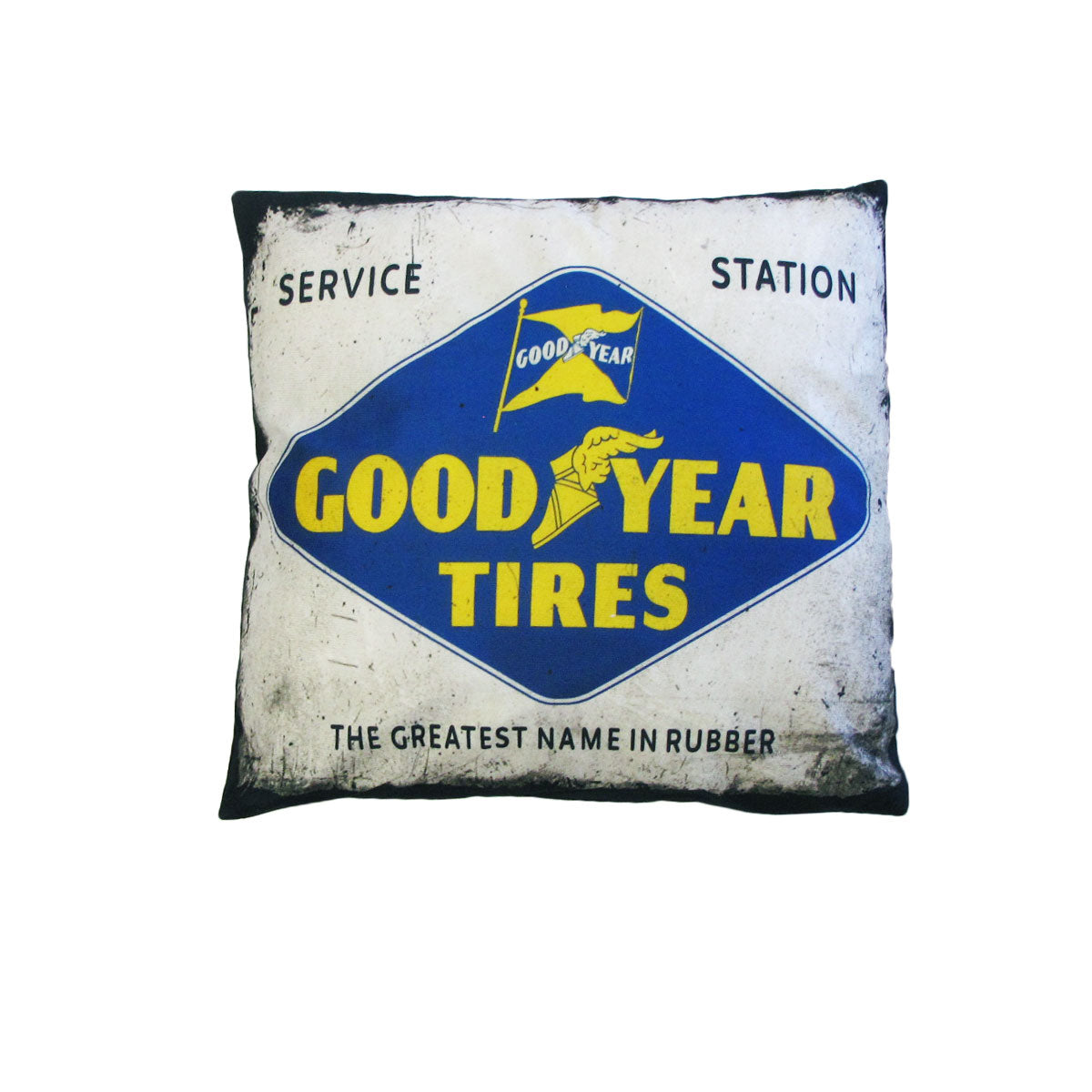 Australian Mancave Retro Cushion Good Year Tires 40 x 40 cm