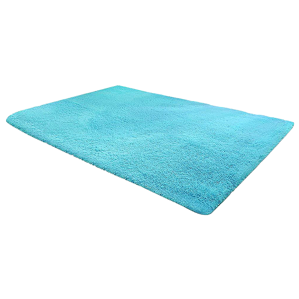 Okretro 200x140cm Floor Rugs Large Shaggy Rug Area Carpet Bedroom Living Room Mat - Turquoise