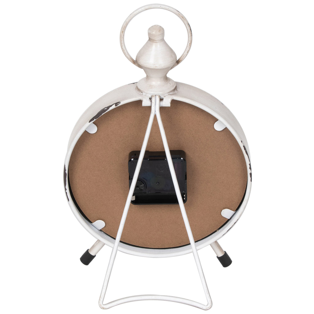 Round French Provincial Table Clock 18cm