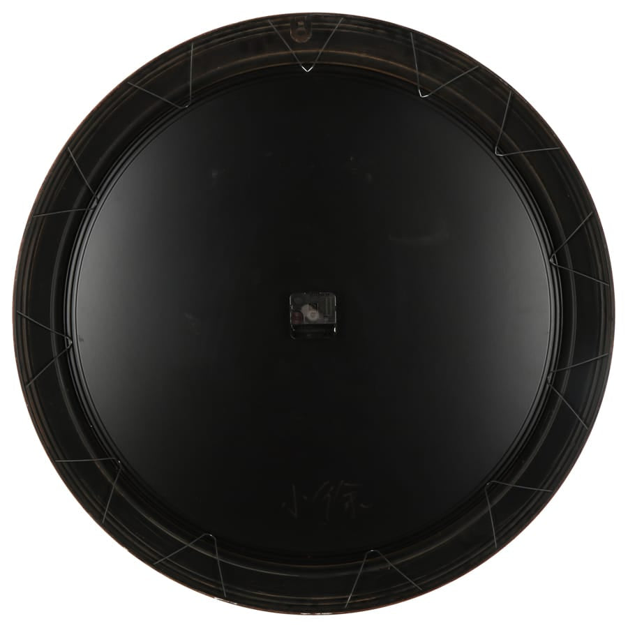 Vintage-Style 'Delcampe' Glass-Front Wall Clock 70cm