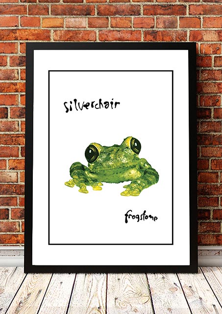 Silverchair 'Frogstomp' In Store Poster 1995- Framed A4 small