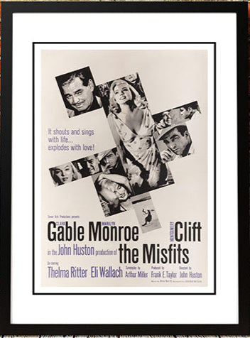 Vintage Marilyn Monroe ‘The Misfits’  Movie Poster! - Framed A2