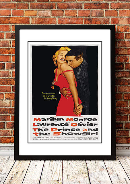 Vintage Marilyn Monroe ‘The Prince and the Showgirl’Movie Poster! - Framed A2
