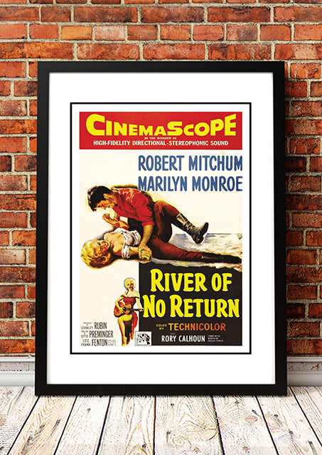 Vintage Marilyn Monroe ‘River of No Return’  Movie Poster! - Framed A2